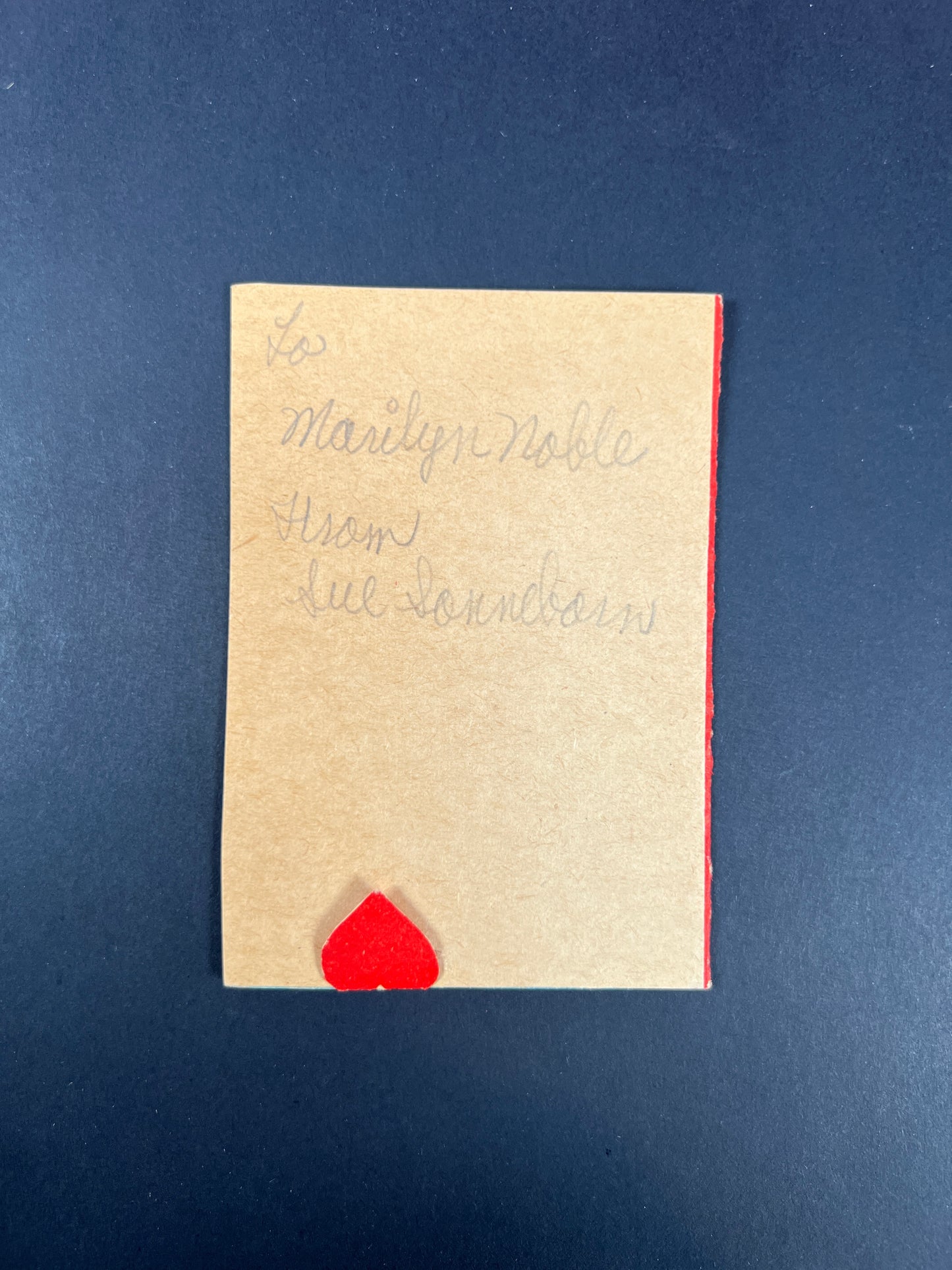 Vintage Ephemera - Valentine’s Day Card - I’m Hitching My Cart To Your Heart