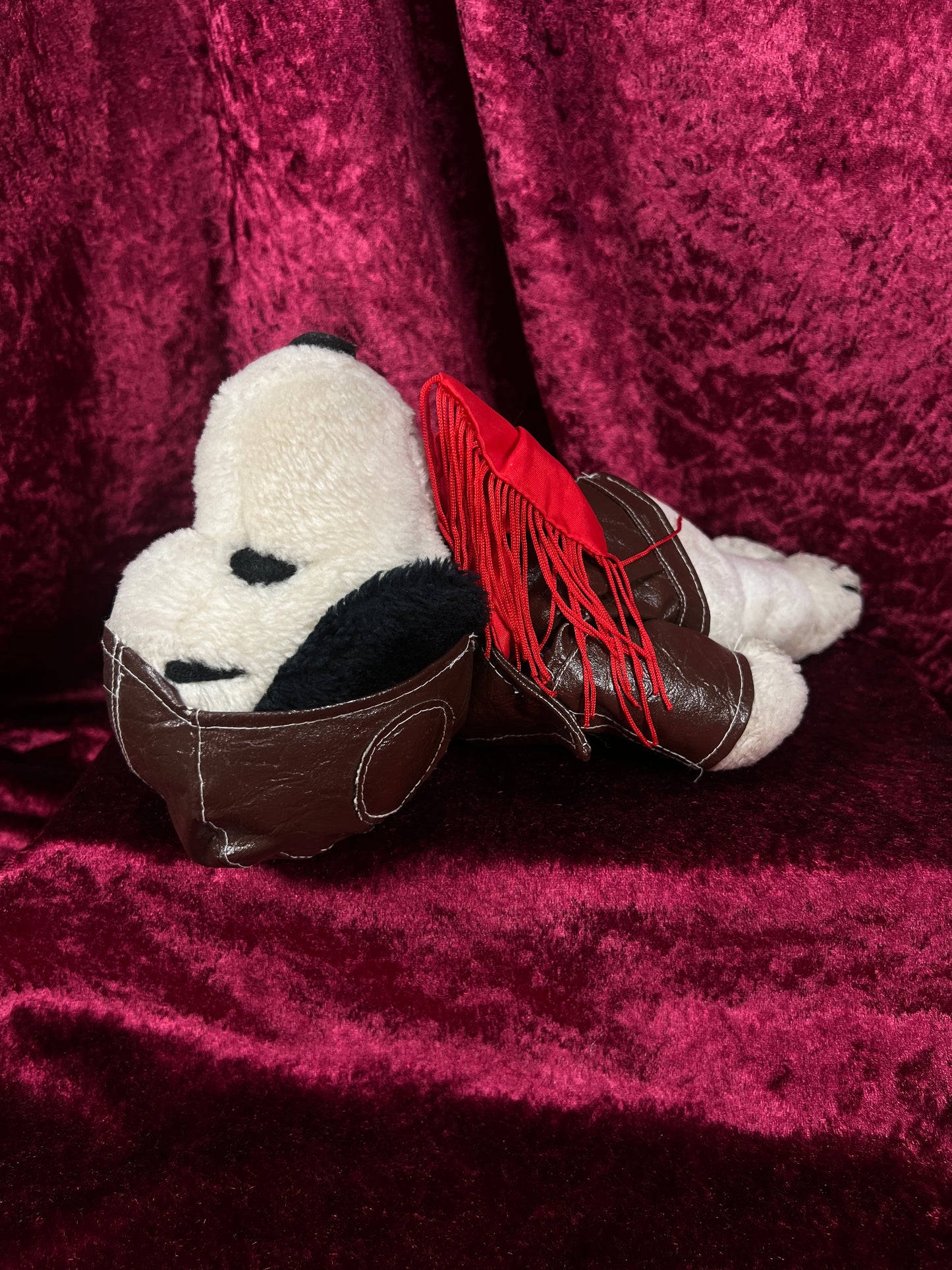 Vintage 1979 Plush Snoopy Doll and His Wardrobe - 10 Outfits - Determined Productions Inc.