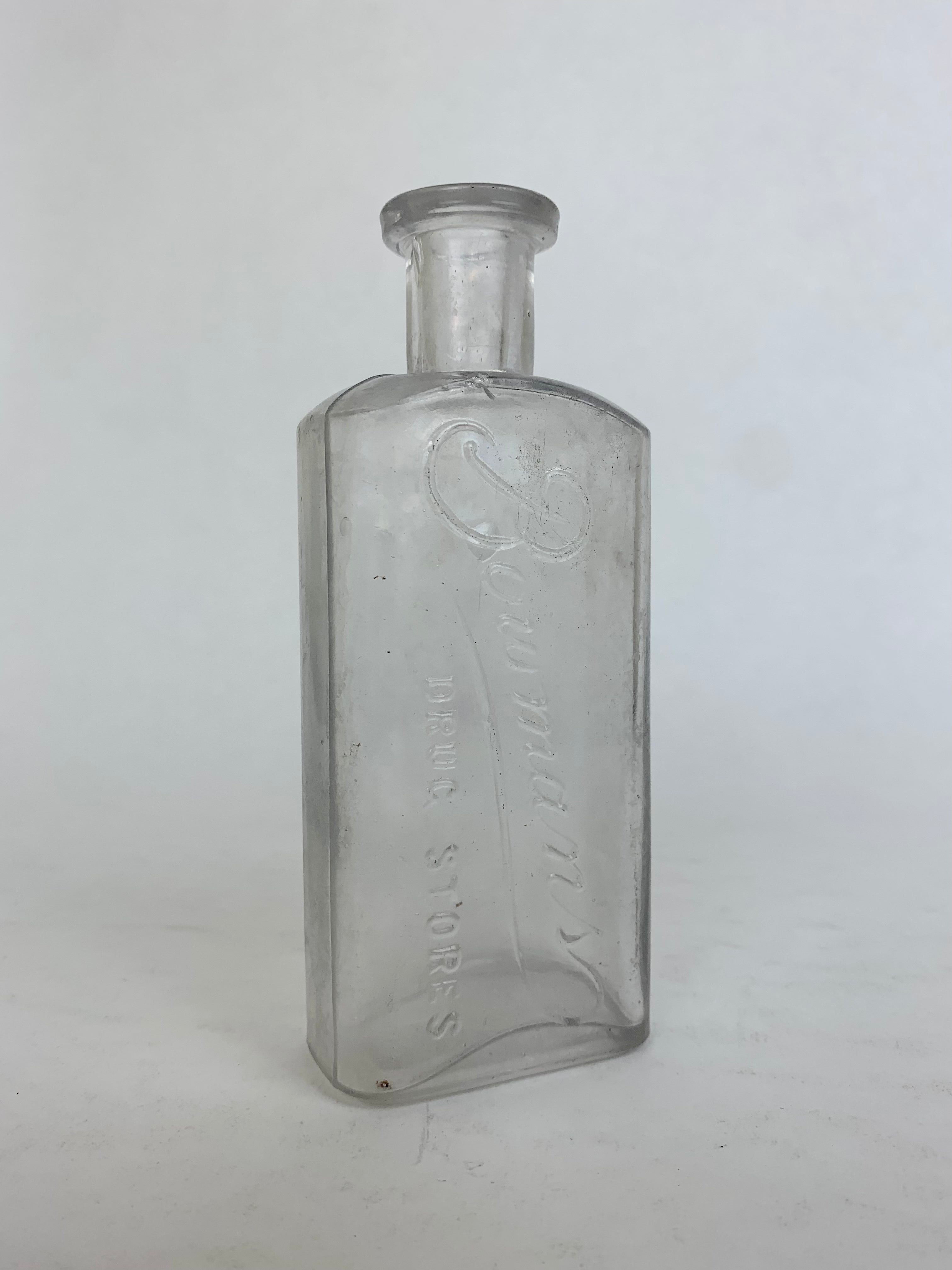 Antique Medicine Bottle - Bowman's Drug Stores – The Cat Vintage