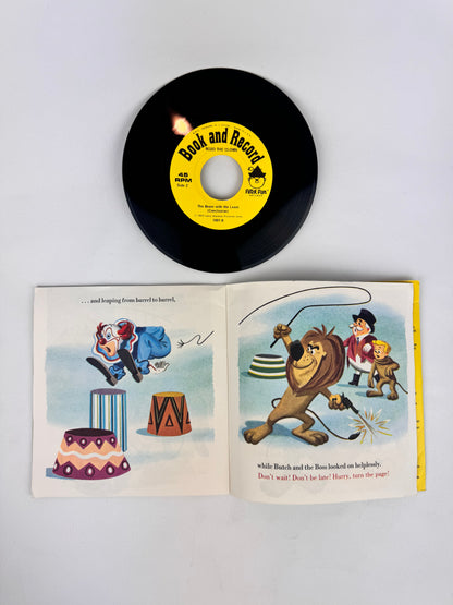 Vintage 7” Vinyl Book & Record - Bozo the Clown - "The Beast with the Least" - 1977