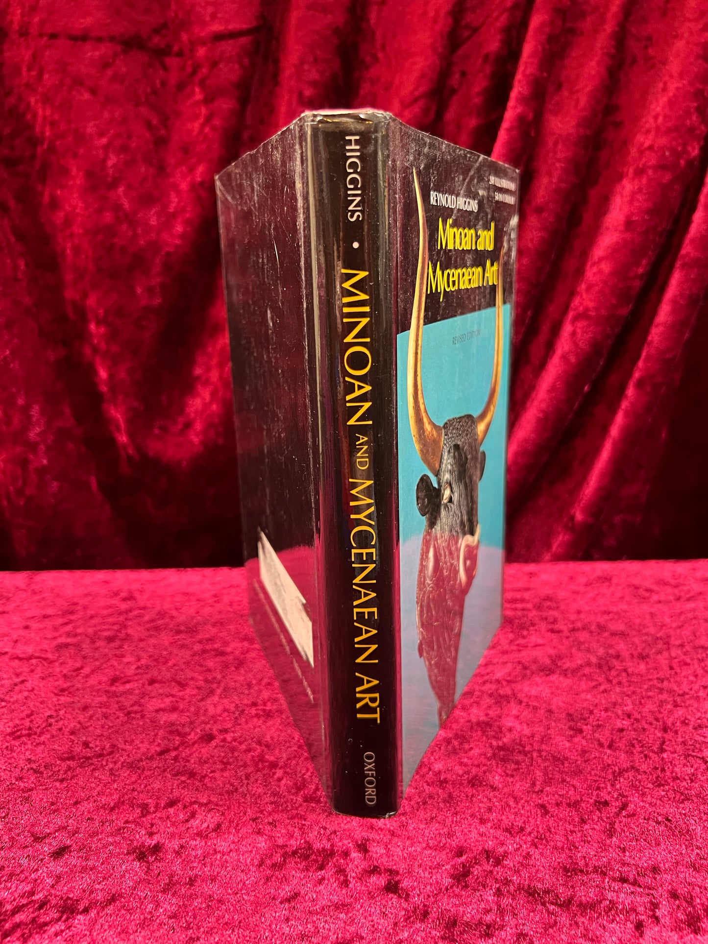 Vintage Hardcover Book - Minoan and Mycenaean Art - Reynold Higgins - 1981