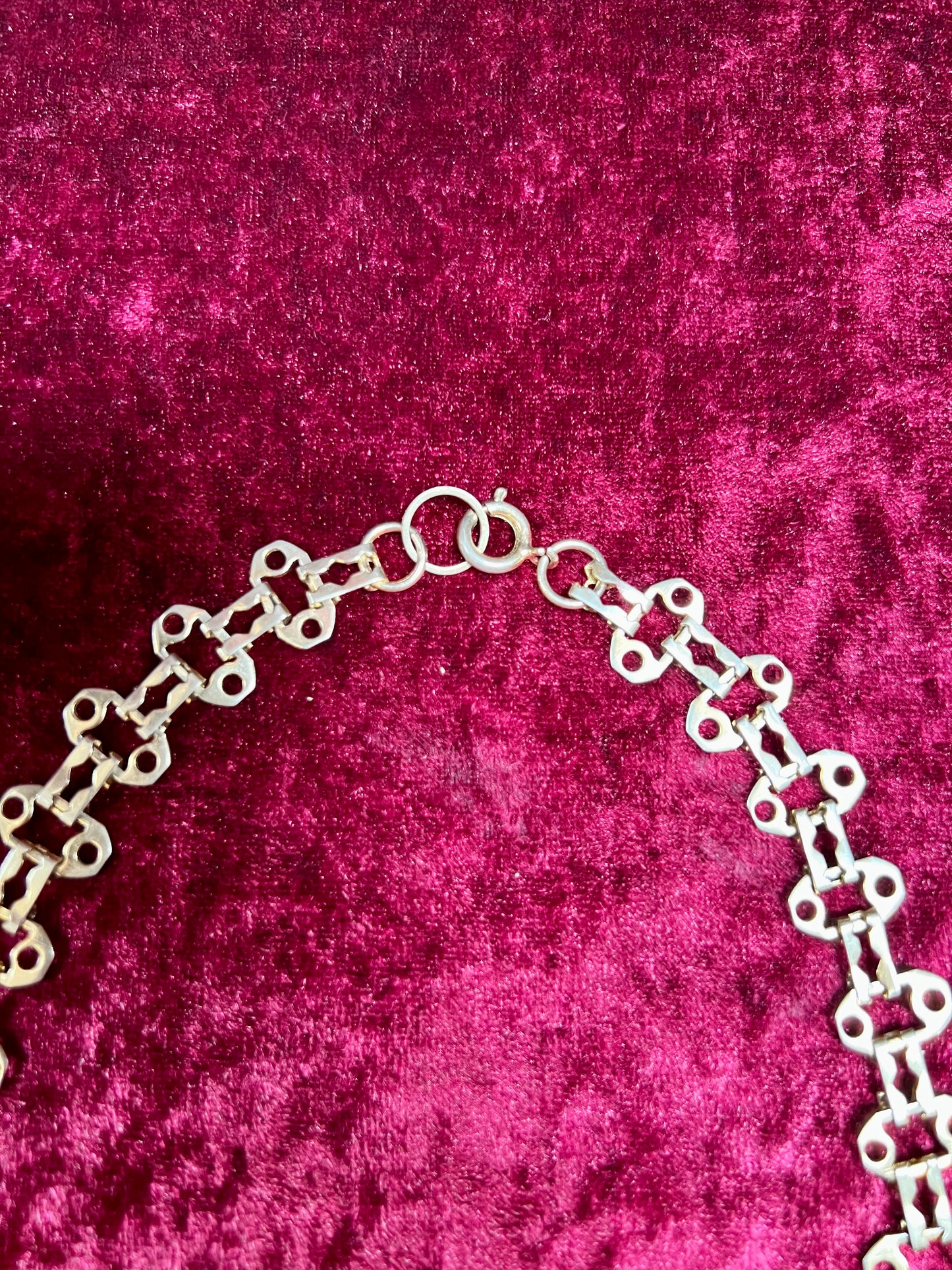 Vintage Jewelry - Reversible Necklace - Gold Tone Republique Francaise Coins - 17.5"
