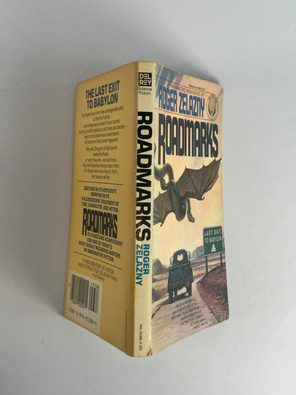 Vintage Paperback - Roadmarks - Roger Zelazny - 1983 Fourth Printing