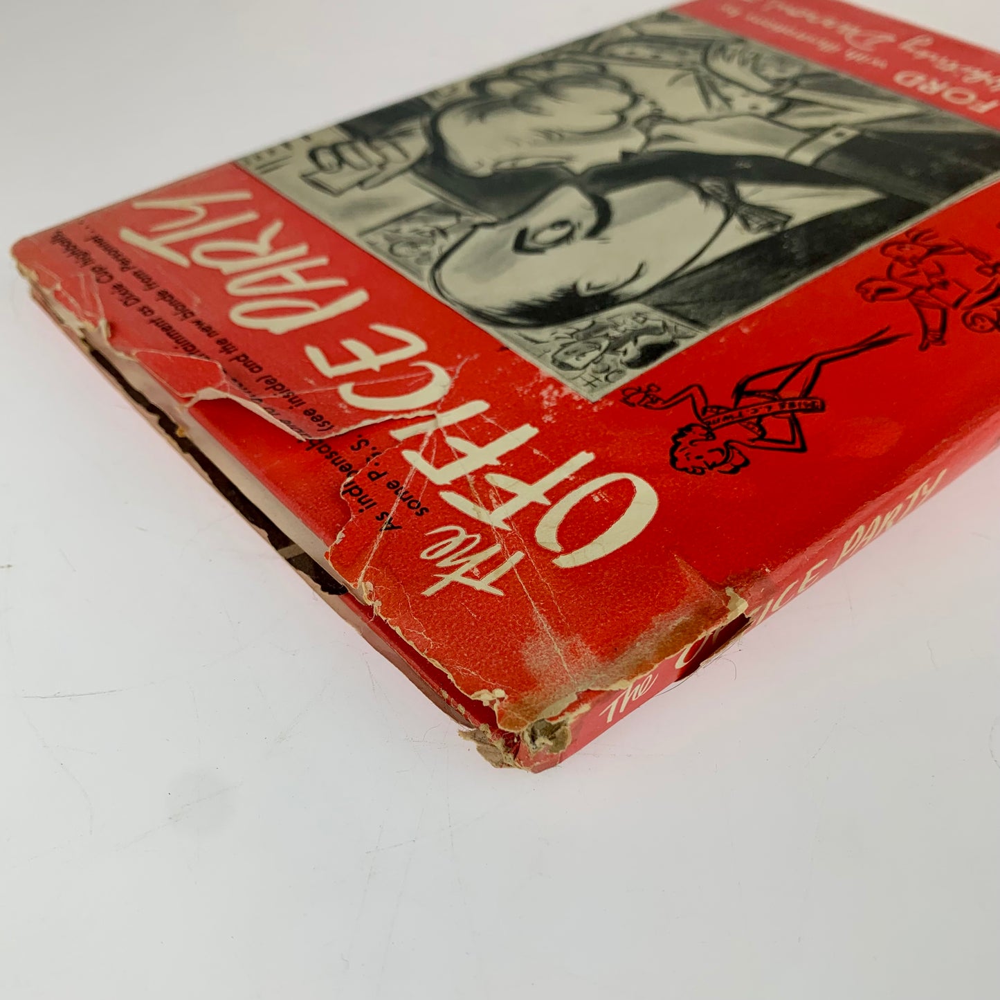 1951 The Office Party Hardcover Book by Corey Ford - Illustrated by Whitney Darrow, Jr.