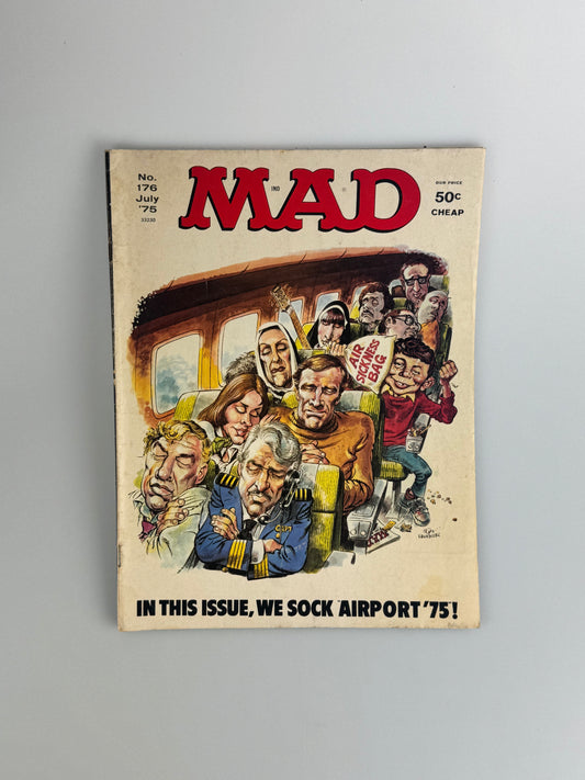 Vintage Mad Magazine - July 1975 - #176