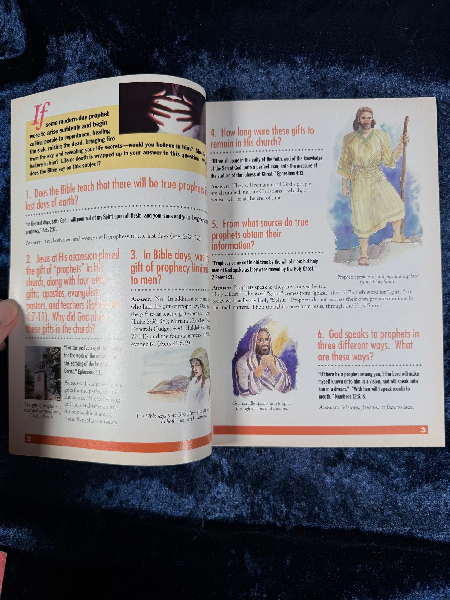 Vintage Amazing Facts Study Guide Booklet - Does God Inspire Astrologers and Psychics? - Early Edition