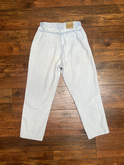 Vintage Clothing - High Waist Jeans - Light Acid Wash - Small - Lee