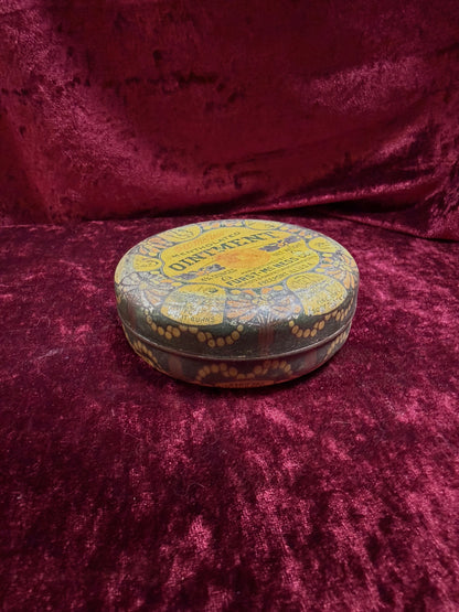 Vintage Medicine Cabinet - Metal Tin - McNess’ Mentholated Ointment