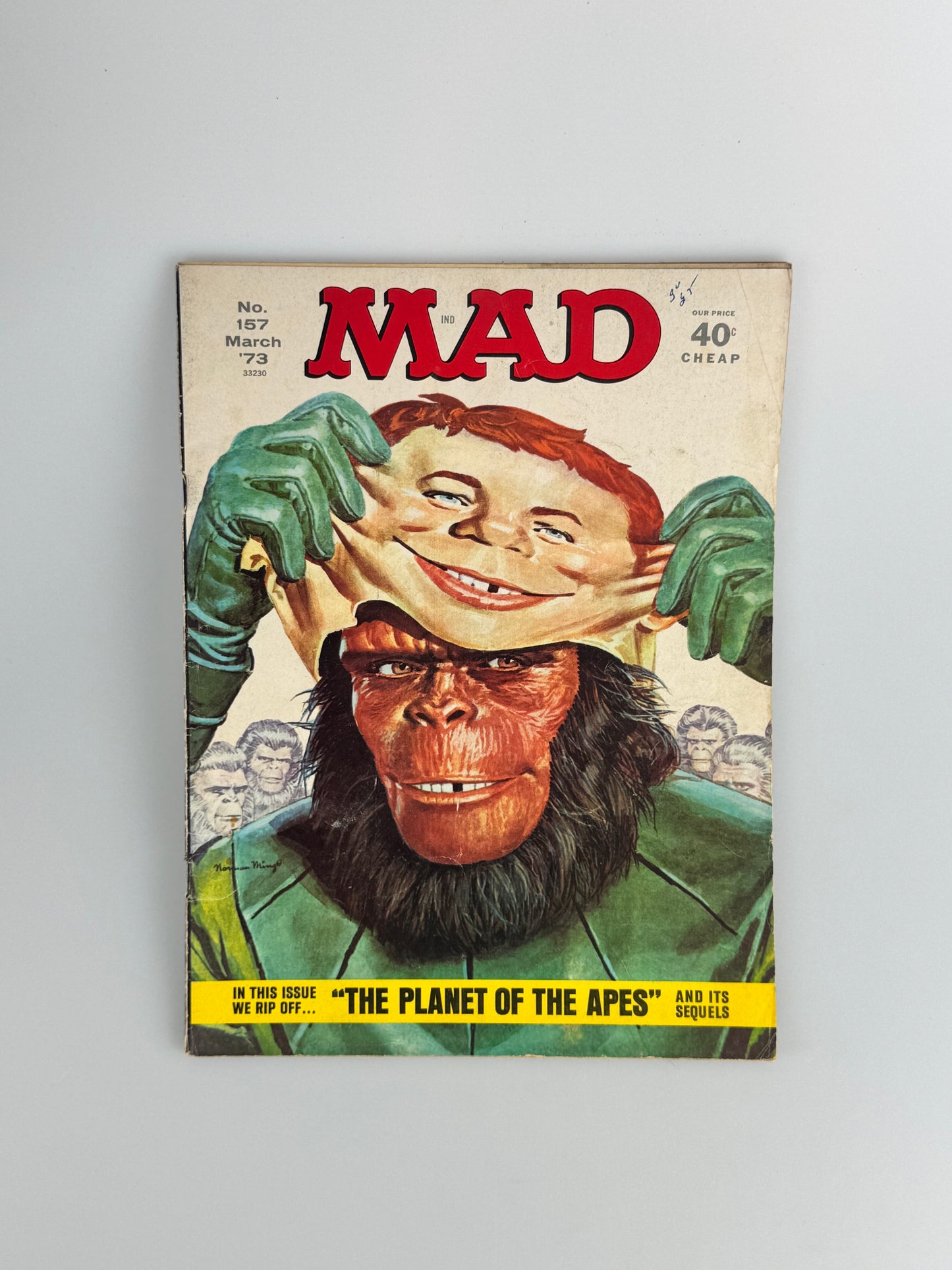 Vintage Mad Magazine - March 1973 - #157