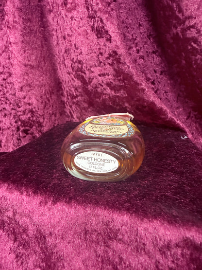 Vintage Glass Perfume Bottle – California Perfume Co. Anniversary Keepsake Floral Design