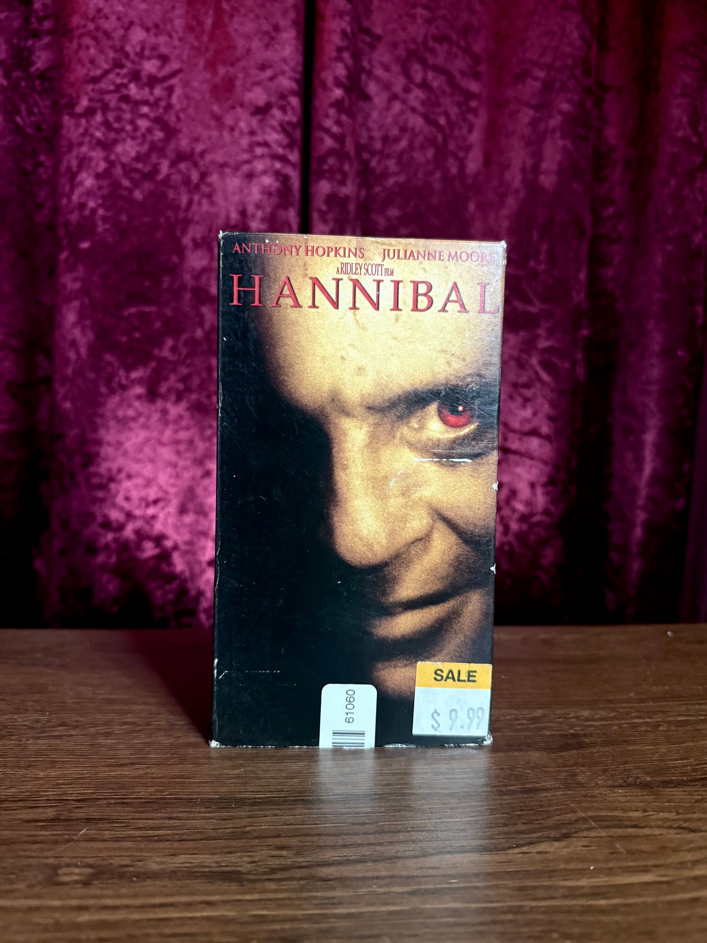 VHS - Hannibal- 2001 - Rental Store Copy