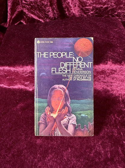 Vintage The People No Different Flesh by Zenna Henderson 1968 Avon Paperback