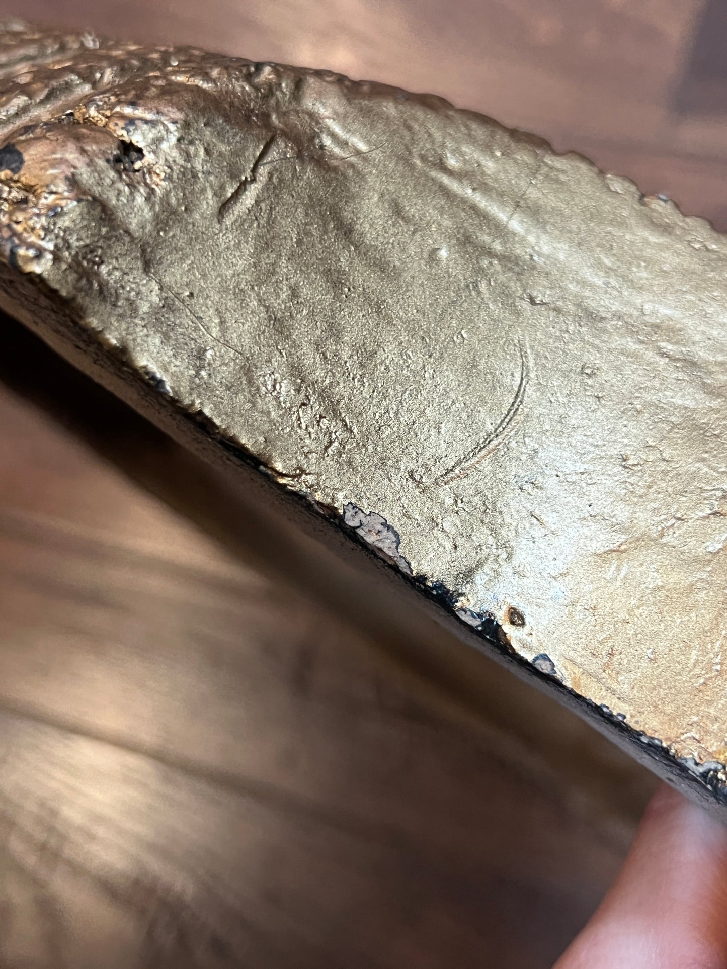 Vintage Home Decor - Ceramic Wall Mask - Bejeweled Bust of Tutankhamun