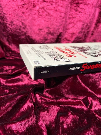 Cassette Tape - Sweeney Todd The Demon Barber of Fleet Street - Broadway Musical - 1979