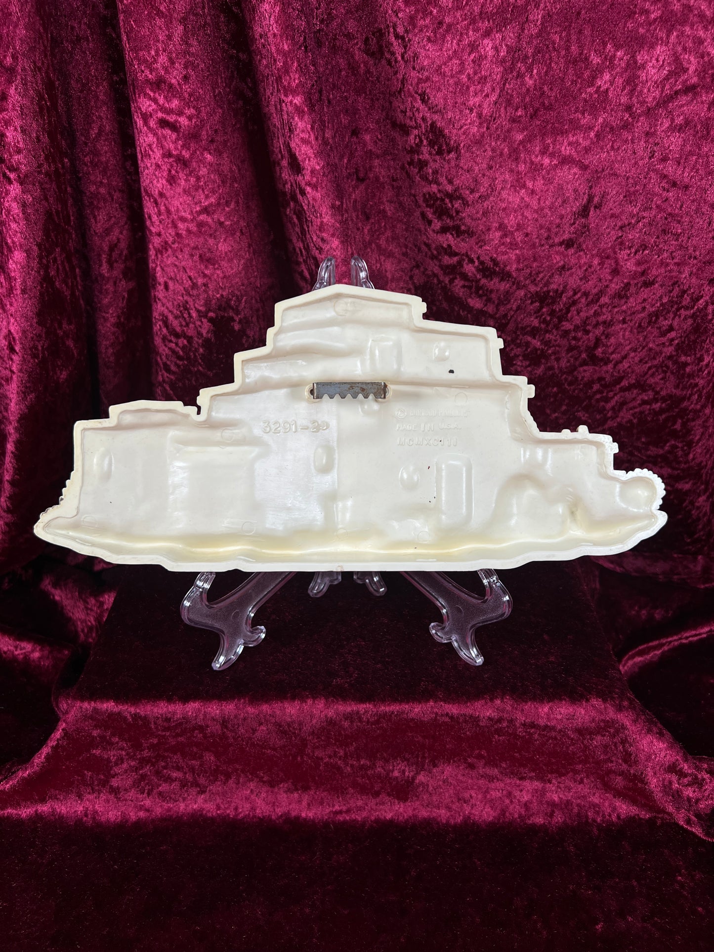 Vintage Wall Plaque Set - Southwestern Mission Church and Adobe Village - Burwood Products