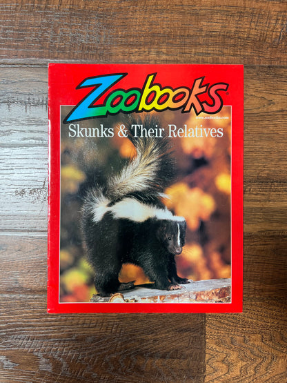 Vintage Ephemera - Magazine - Zoobooks - Skunks and Their Relatives - May 2002