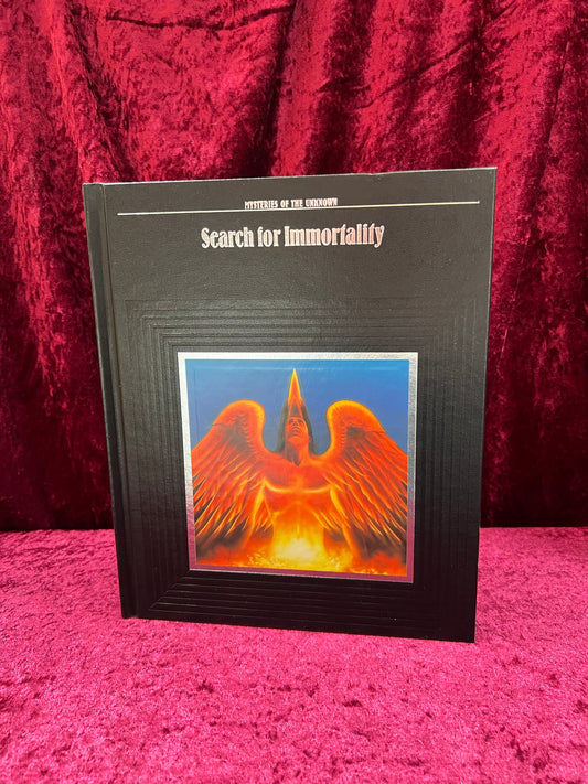 Vintage Hardcover Coffee Table Book - Time Life Mysteries Of The Unknown - Search For Immortality