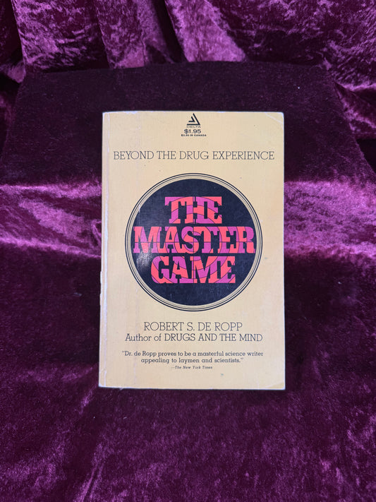 Vintage Paperback Book – The Master Game Beyond the Drug Experience Ropp 1968