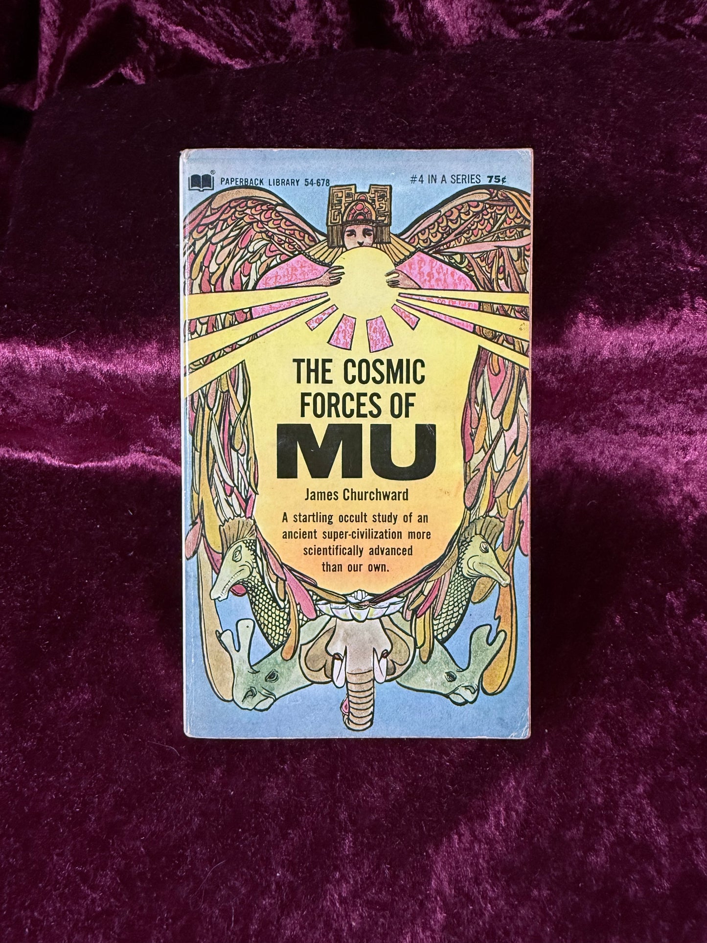 Vintage The Cosmic Forces of Mu by James Churchward 1968 First Paperback Printing