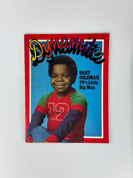 Dynamite Magazine - No. 65 "Gary Coleman" - October 1979 - w/ Poster & Cards