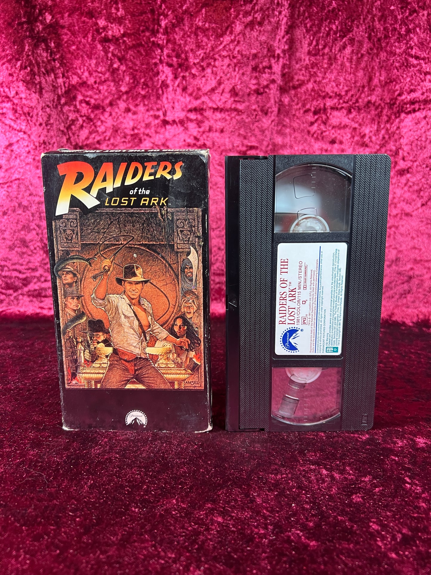 VHS - Raiders Of The Lost Ark - 1981