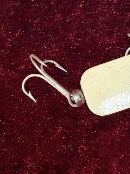 Vintage Wood Fishing Lure – Heddon Tiny Stingaree Red Head Pattern