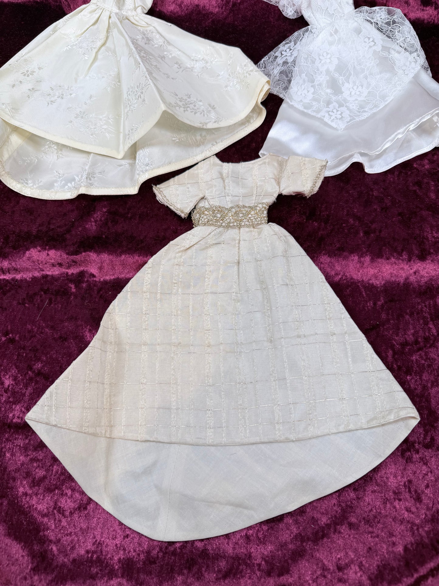 Vintage Vinyl Fashion Doll Case – Mixed Barbie Clothing, Shoes & Accessories