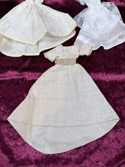 Vintage Vinyl Fashion Doll Case – Mixed Barbie Clothing, Shoes & Accessories