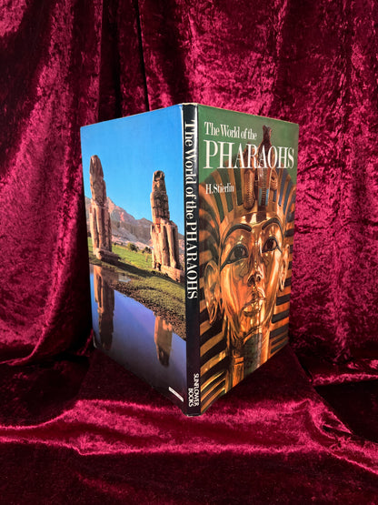 Vintage Hardcover Coffee Table Book – The World of the Pharaohs H. Stierlin 1978