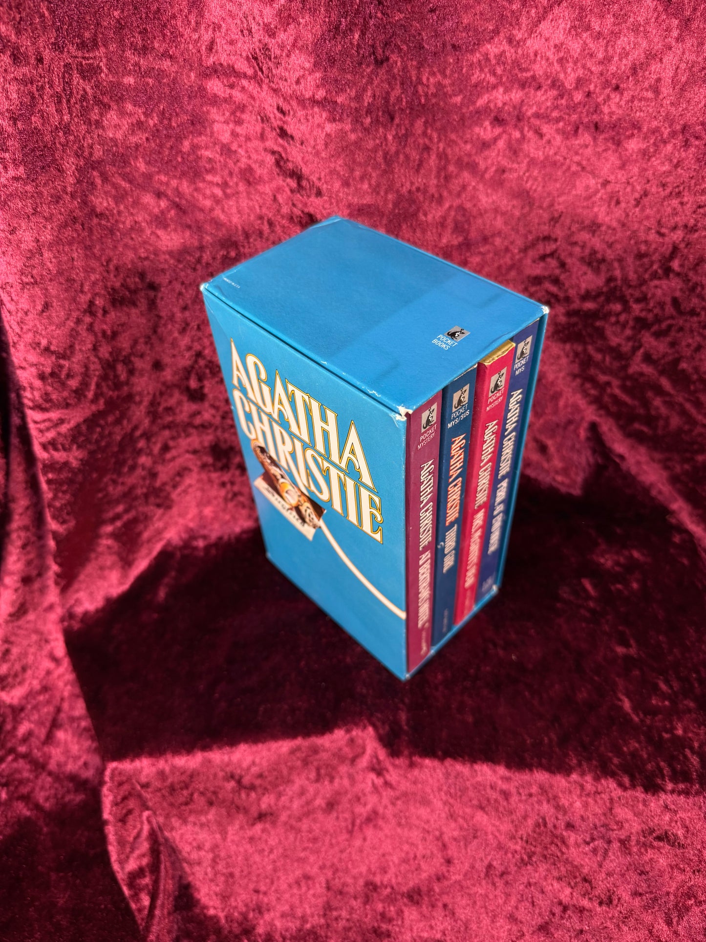 Vintage Paperback Book Set – Agatha Christie Pocket Mystery Collection - Hercule Poirot and Jane Marple
