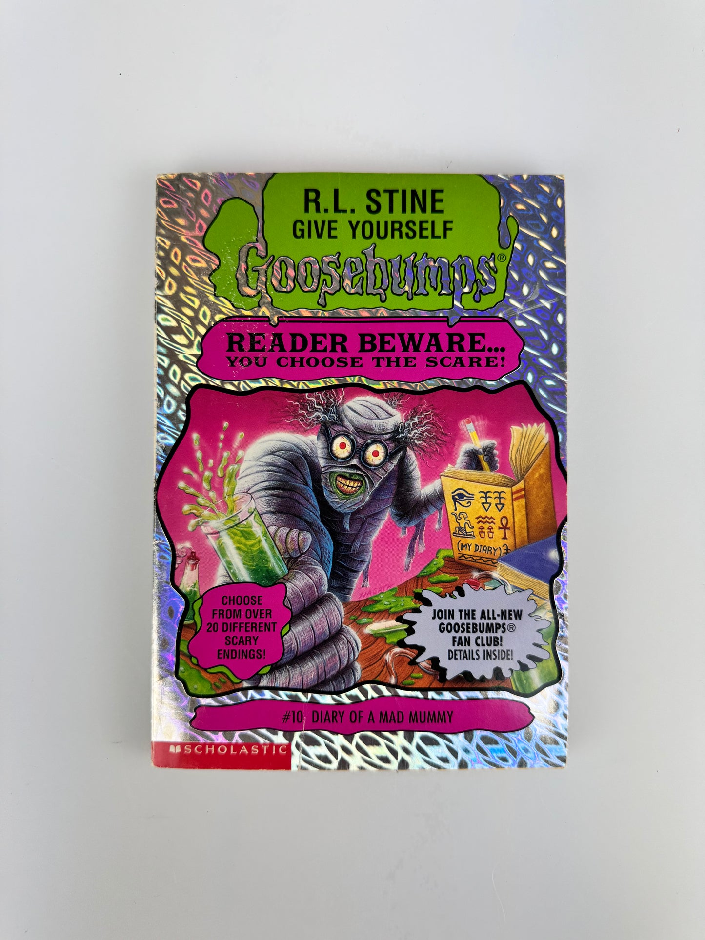 R.L. Stine Give Yourself Goosebumps Book | Reader Beware...You Choose The Scare!