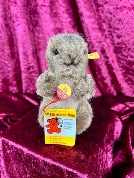 Vintage Collectibles - Miniature Stuffed Toy - Piff The Mouse