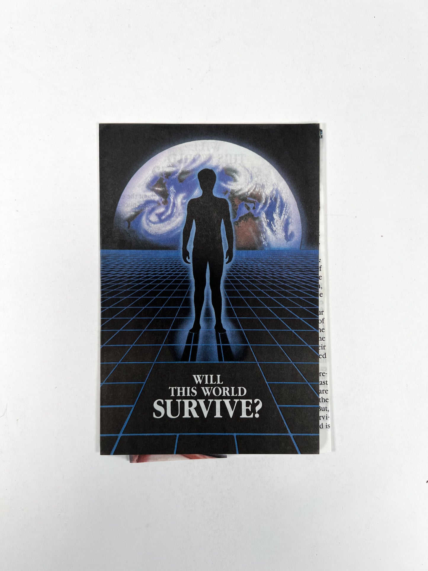 Vintage Ephemera - Religious Pamphlet - Will This World Survive?
