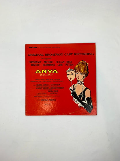 Vinyl Record - Anya: A Musical Musical Original Broadway Cast Recording - United Artist Records