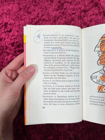 Vintage Paperback - The Devil's Dictionary - Ambrose Bierce - 1958