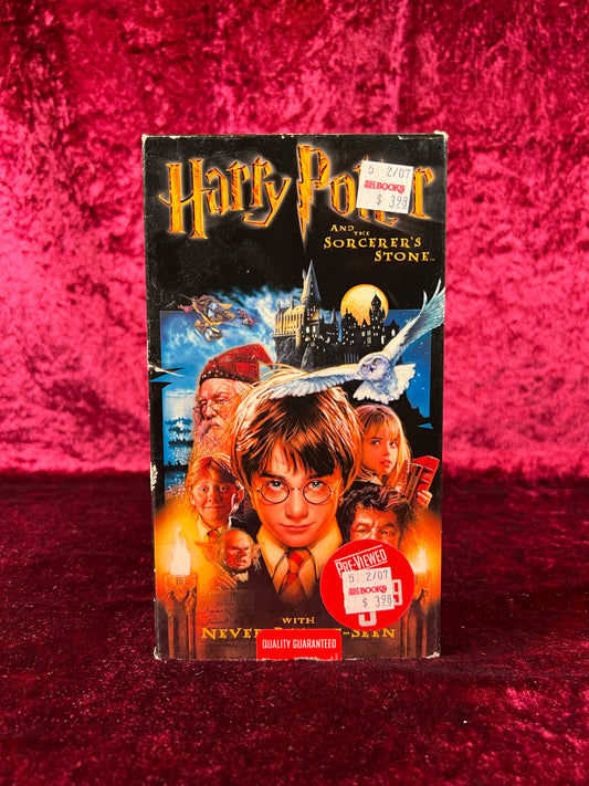 VHS - Harry Potter And The Sorcerer's Stone - 2001