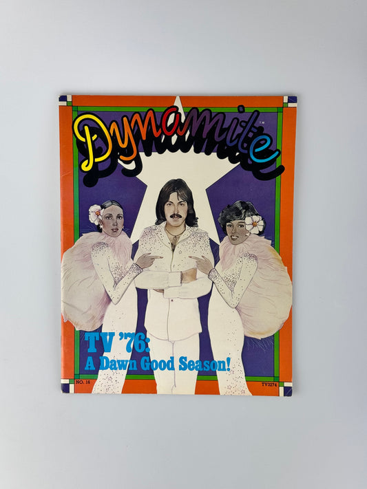 Dynamite Magazine - No. 16 "TV '76 Dawn of a Good Season" - October 1975