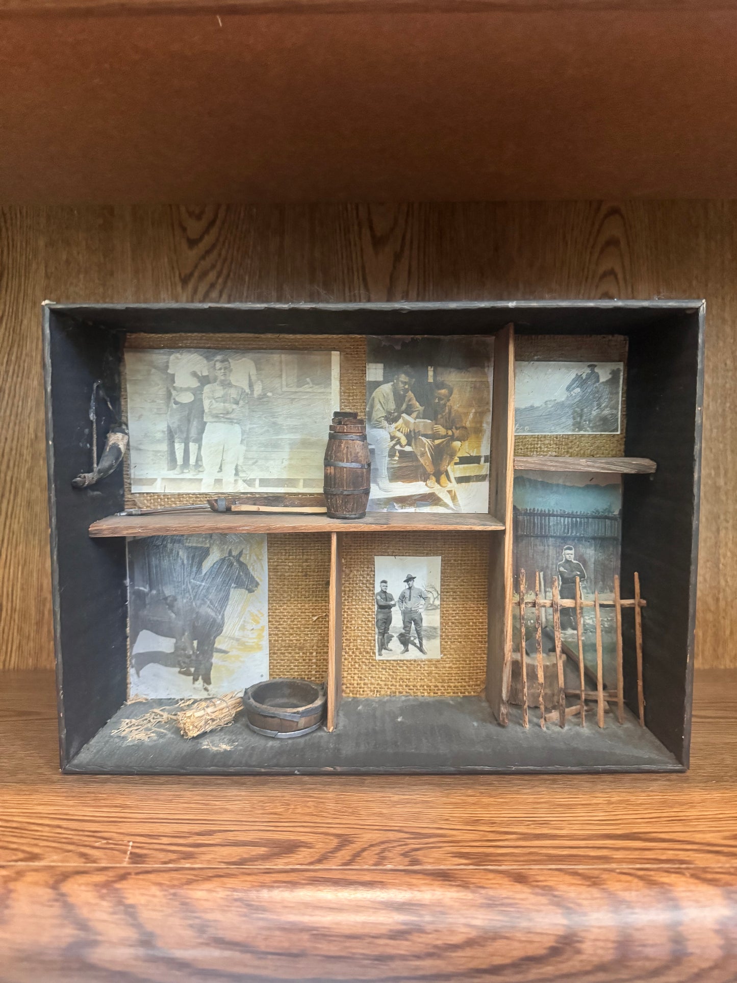 Vintage Old American West Diorama