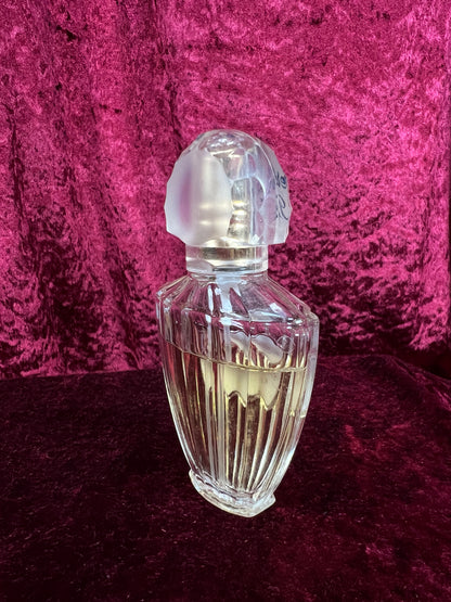 Vintage Glass Perfume Bottle - Guerlain Shalimar Eau de Cologne Paris