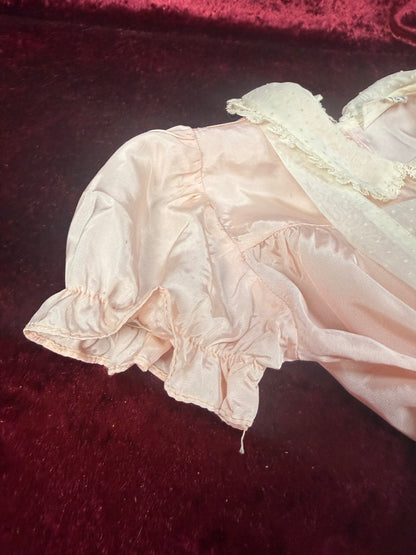 Vintage Mid Century Baby Dress – Pink Pinafore - Toni Togs - 18 Months