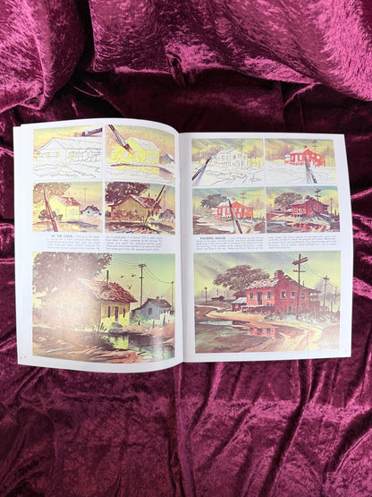 Vintage Art Instruction Magazine - It's Fun To Paint Old Shacks & Barns Walter T. Foster Guide