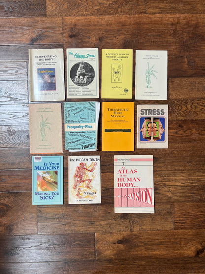 Vintage Ephemera - Alternative Health / Wellness Pamphlets and Books - Michio Kushi