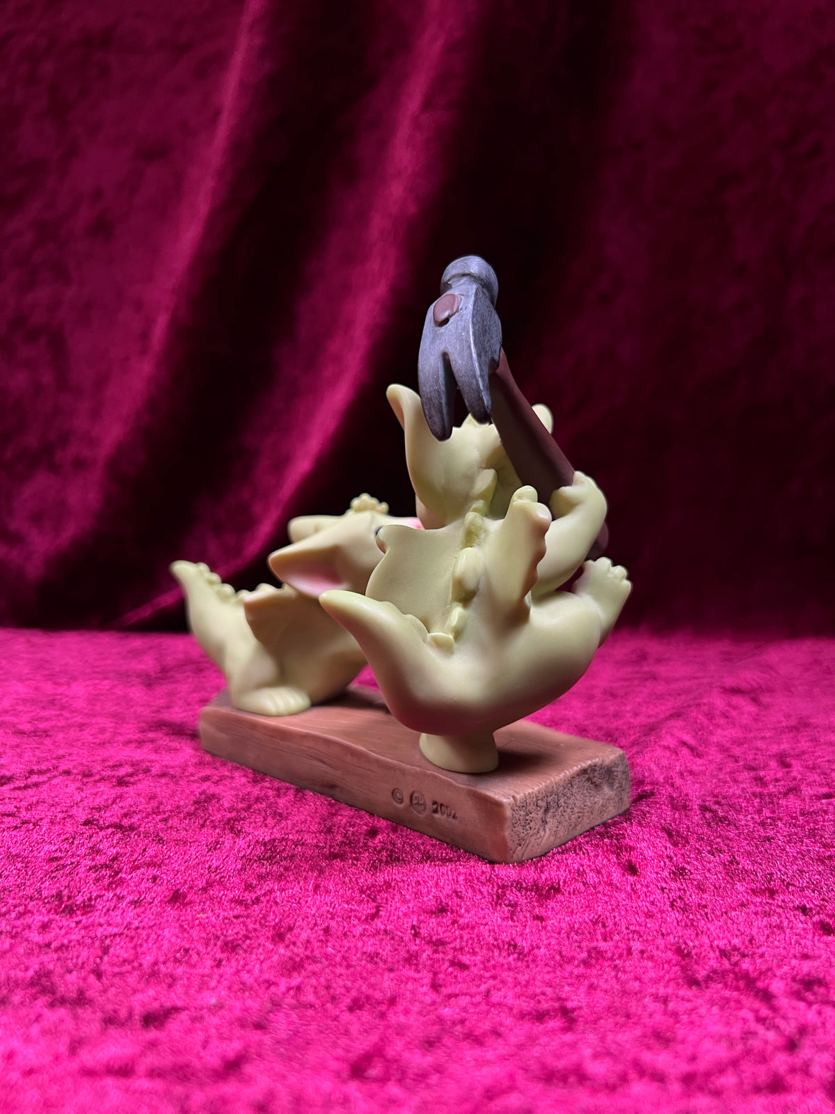 Vintage 2002 Pocket Dragons “Teamwork!” Figurine - Real Musgrave Dragon Collectible