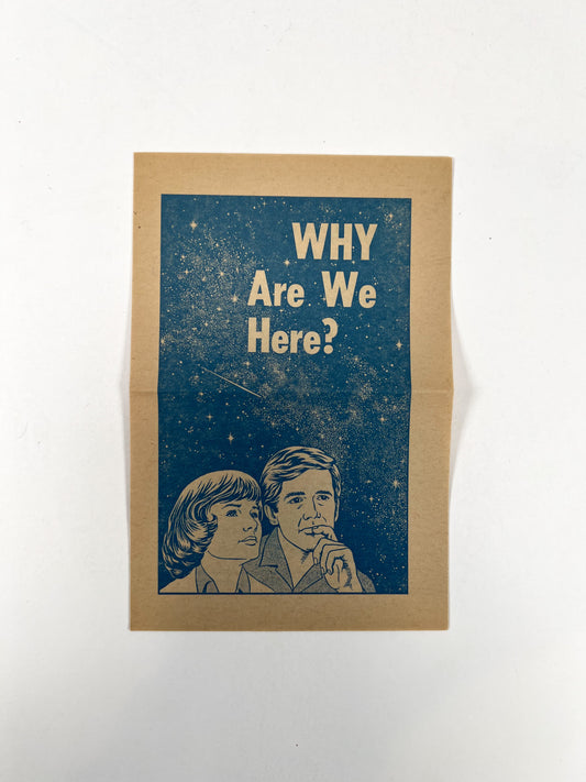 Vintage Ephemera - Religious Pamphlet - WHY Are We Here?