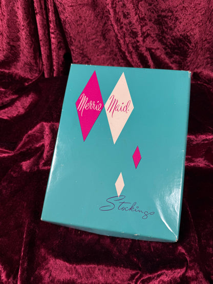 Vintage Nylon Stockings – Merrie Maid Deadstock Seamless Hosiery