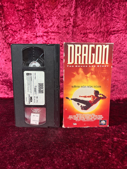 VHS - Dragon: The Bruce Lee Story - 1993