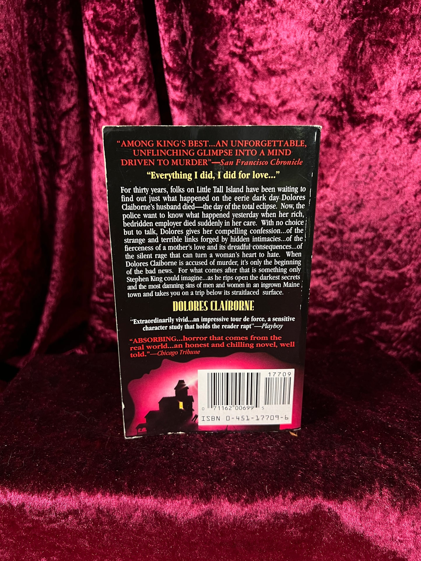 Vintage Paperback Book – Dolores Claiborne Stephen King First Signet Printing 1993