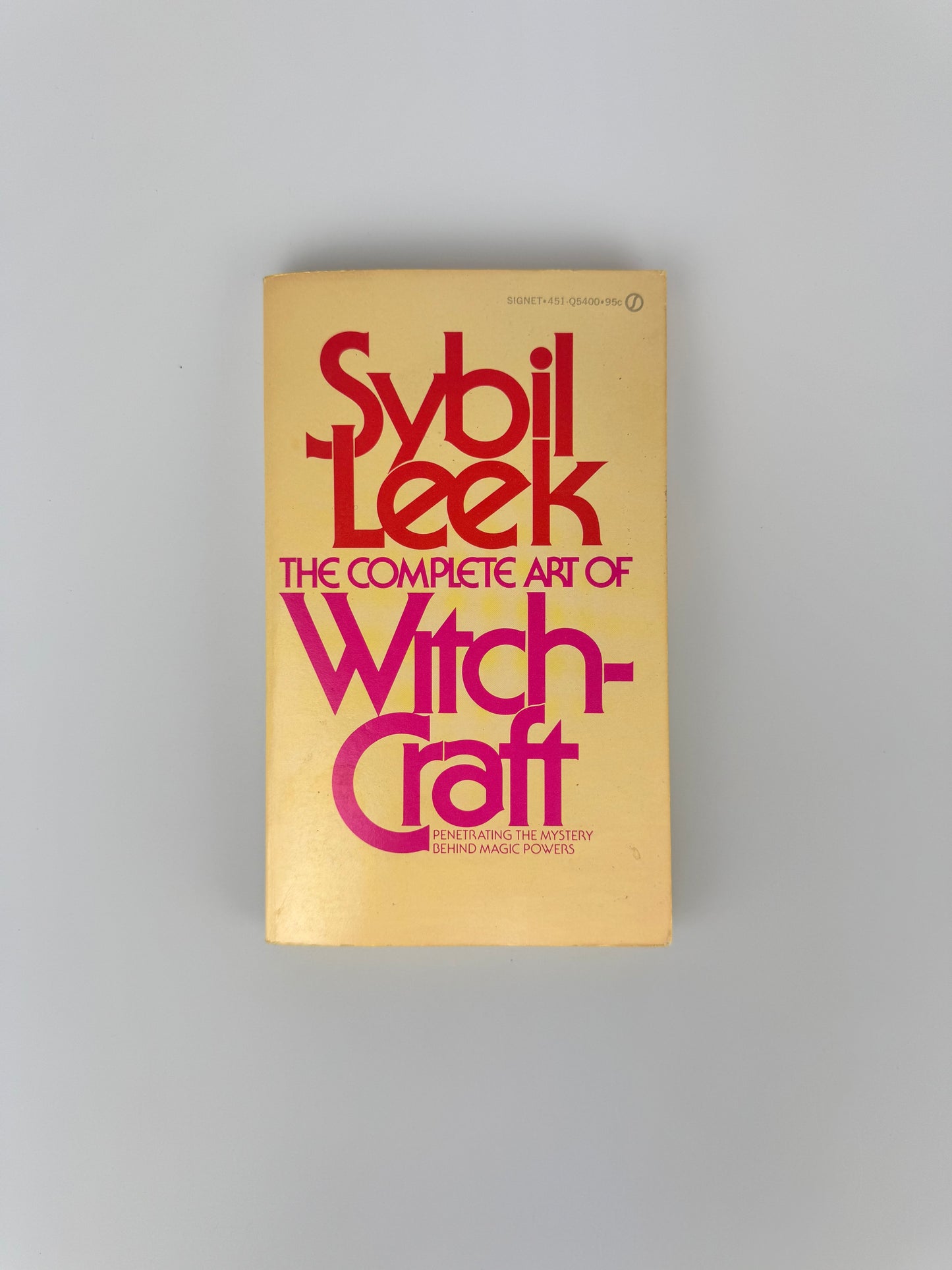 Vintage Paperback - The Complete Art of Witch-Craft by Sybil Leek - Signet Trading 1971