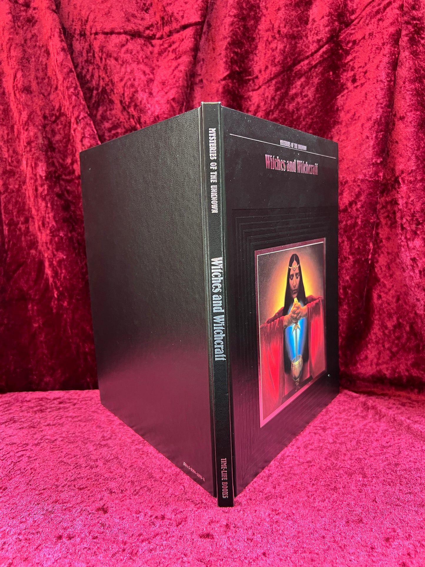 Vintage Hardcover Coffee Table Book - Time Life Mysteries Of The Unknown - Witches and Witchcraft