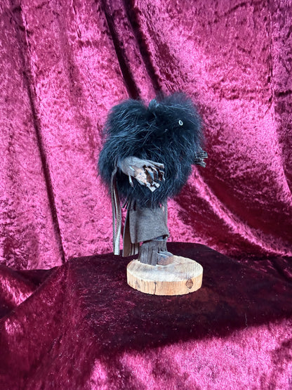 Vintage Kachina Doll - 5" Tall Bear Spirit